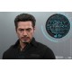 Iron Man 2 Movie Masterpiece Action Figure 1/6 Tony Stark with Arc Reactor Creation Accessories 30 cm